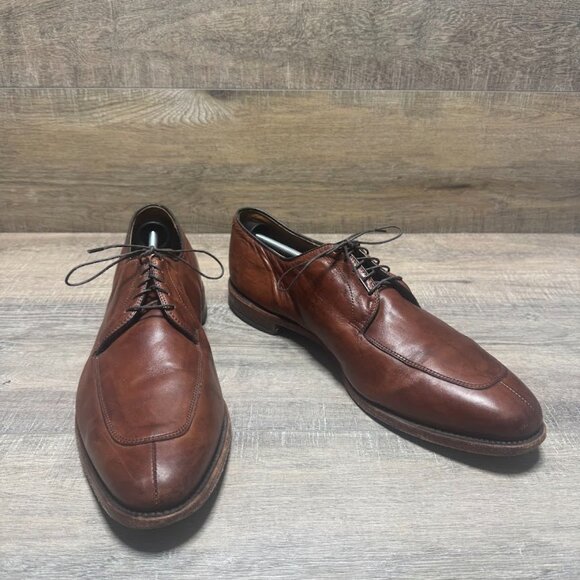 Allen Edmonds Delray Brown Leather Oxford Dress Shoes Men's Size 14 - Picture 5 of 6